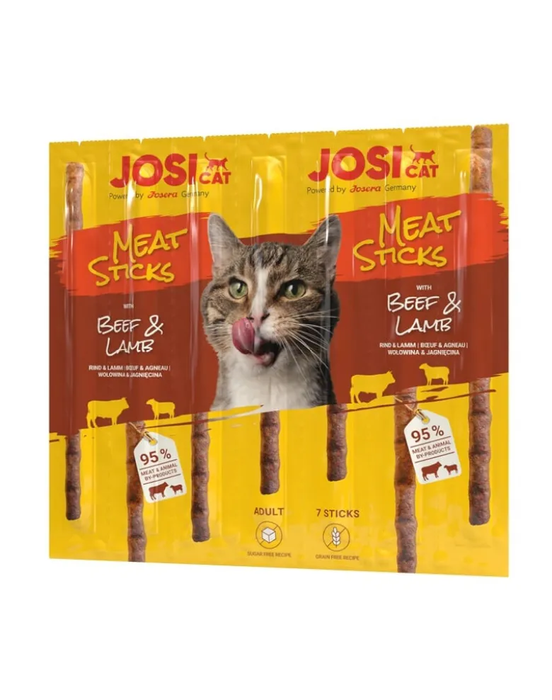 JOSERA JosiCat Meat Sticks bastoncini di manzo e agnello per gatti 35g