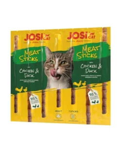 JOSERA JosiCat Meat Sticks Bastoncini di pollo e anatra per gatti 35g