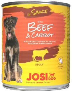 JOSERA JosiDog Beef&Carrot in Sauce 830g con manzo e carote in salsa per cani