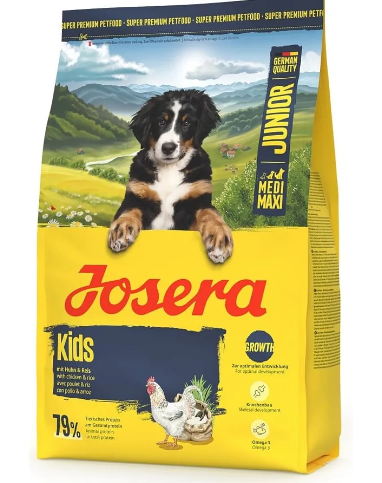 JOSERA Junior Kids 3kg per giovani cani di razze medie e grandi