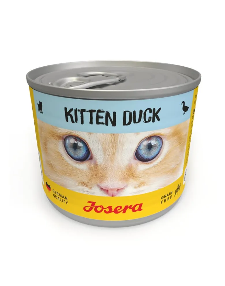 JOSERA Kitten Anatra cibo umido per gattini 200g