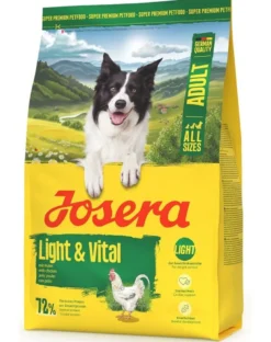 JOSERA Light Vital 3kg per cani che supporta il controllo del peso corporeo
