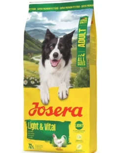 JOSERA Light Vital 12,5kg supporto e controllo del peso corporeo per cani