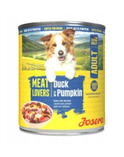 JOSERA Meat Lovers Menu Duck and Pumpkin 800 g anatra e zucca, cibo umido per cani