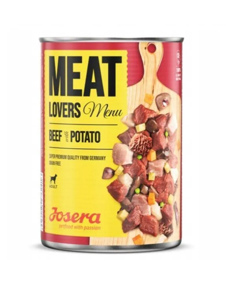 JOSERA Meatlovers menu manzo con patate 800