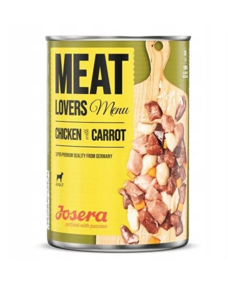 JOSERA Meatlovers menu pollo con carote 800g
