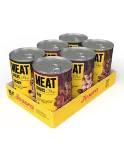 JOSERA Meat Lovers Pure Multipack 6x400g cibo umido per cani