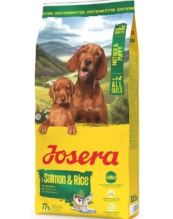 JOSERA Mother and Puppy Salmon with Rice 12,5kg per cuccioli, femmine in gravidanza e femmine in allattamento