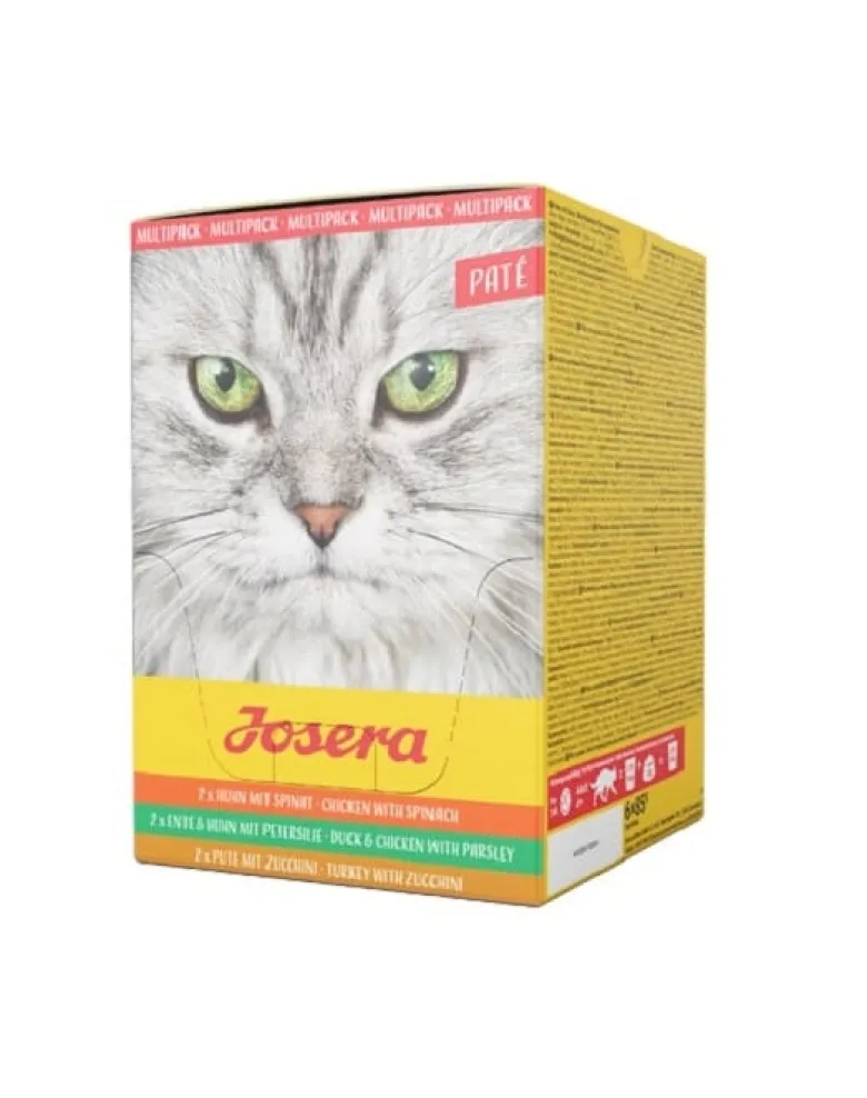 JOSERA Multipack Paté 6x85g mix di gusti di paté per gatti