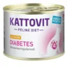 KATTOVIT Feline Diet Diabetes Pollo 185g