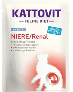 KATTOVIT Feline Diet Renal Anatra 85g