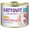 KATTOVIT Feline Diet Renal pollo 185g