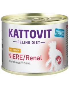 KATTOVIT Feline Diet Renal pollo 185g