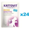 KATTOVIT Feline Diet Sensitive Pollo e tacchino 24 x 85 g