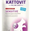 KATTOVIT Feline Diet Sensitive 20x85g MIX Pollo e anatra / Tacchino