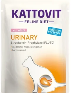 KATTOVIT Feline Diet Urinary Salmone 85g