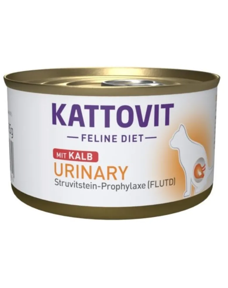KATTOVIT Feline Diet Urinary Vitello 85g