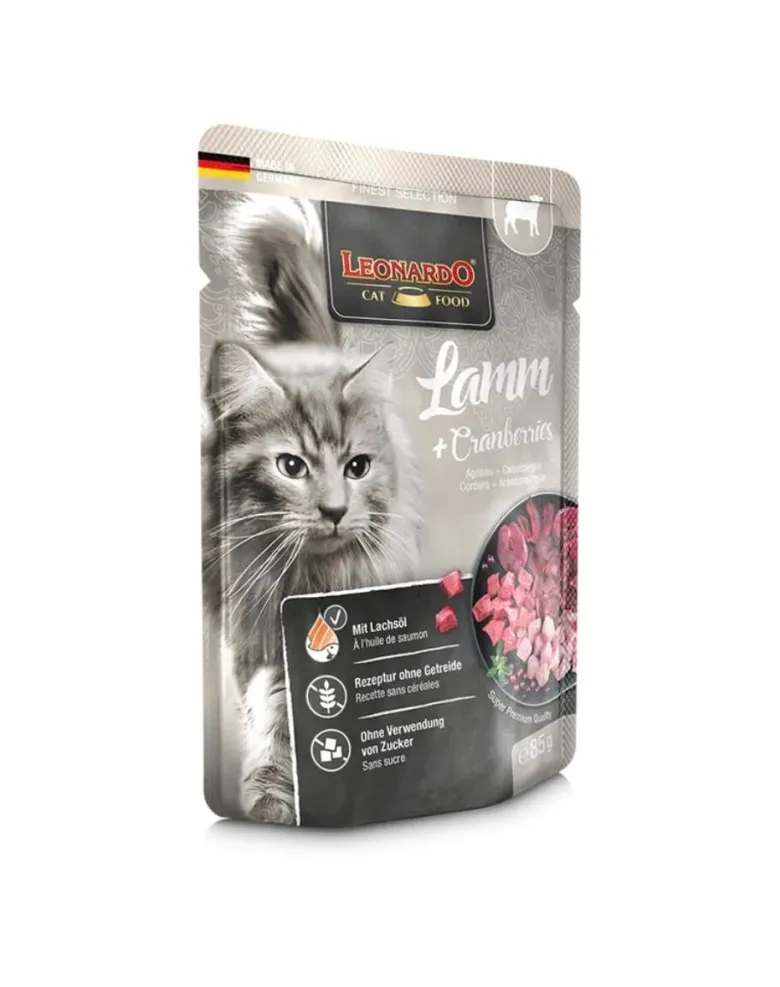 LEONARDO Finest Selection Agnello con mirtilli rossi 85 g