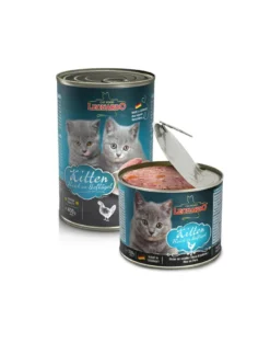 LEONARDO Quality Selection Kitten cibo umido per gattini con pollame 200g