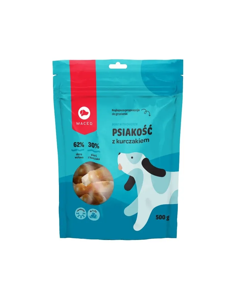 MACED Bastoncino bianco con pollo 4 x 20cm 500g