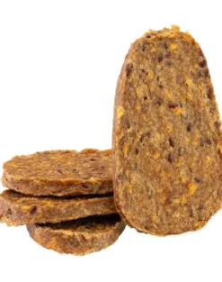 MACED Snack funzionale Salmone e anatra 90g snack che supportano la pelle e il pelo