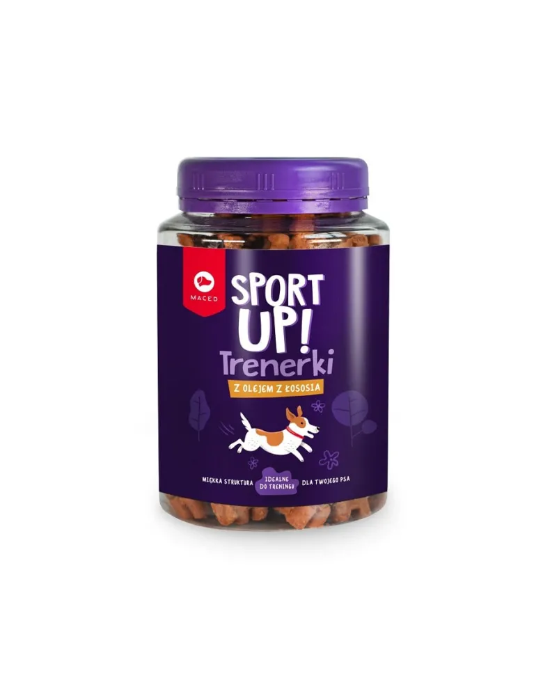 MACED SPORT UP Snack con olio di salmone per cani 300g