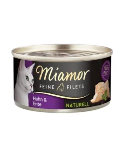 MIAMOR Feine Filets Naturell Chicken&Duck 80g