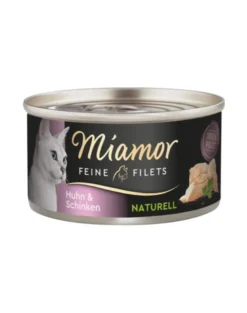 MIAMOR Feine Filets Naturell Chicken&Ham 80g pollo e prosciutto in salsa propria