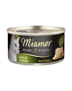 MIAMOR Feine Filets Naturell Chicken&Vegetables 80g