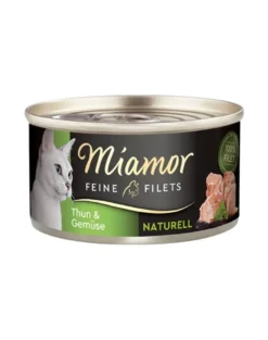 MIAMOR Feine Filets Naturell Tuna&Vegetables 80g