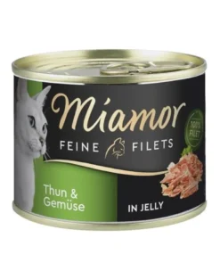 MIAMOR Filetti felini Tonno con verdure in gelatina 185 g