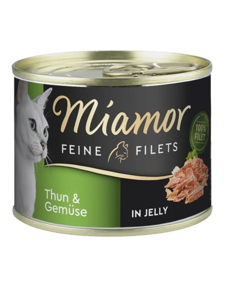 MIAMOR Filetti felini Tonno con verdure in gelatina 185 g