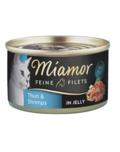 MIAMOR Filetti felini tonno e gamberetti in salsa propria 100 g