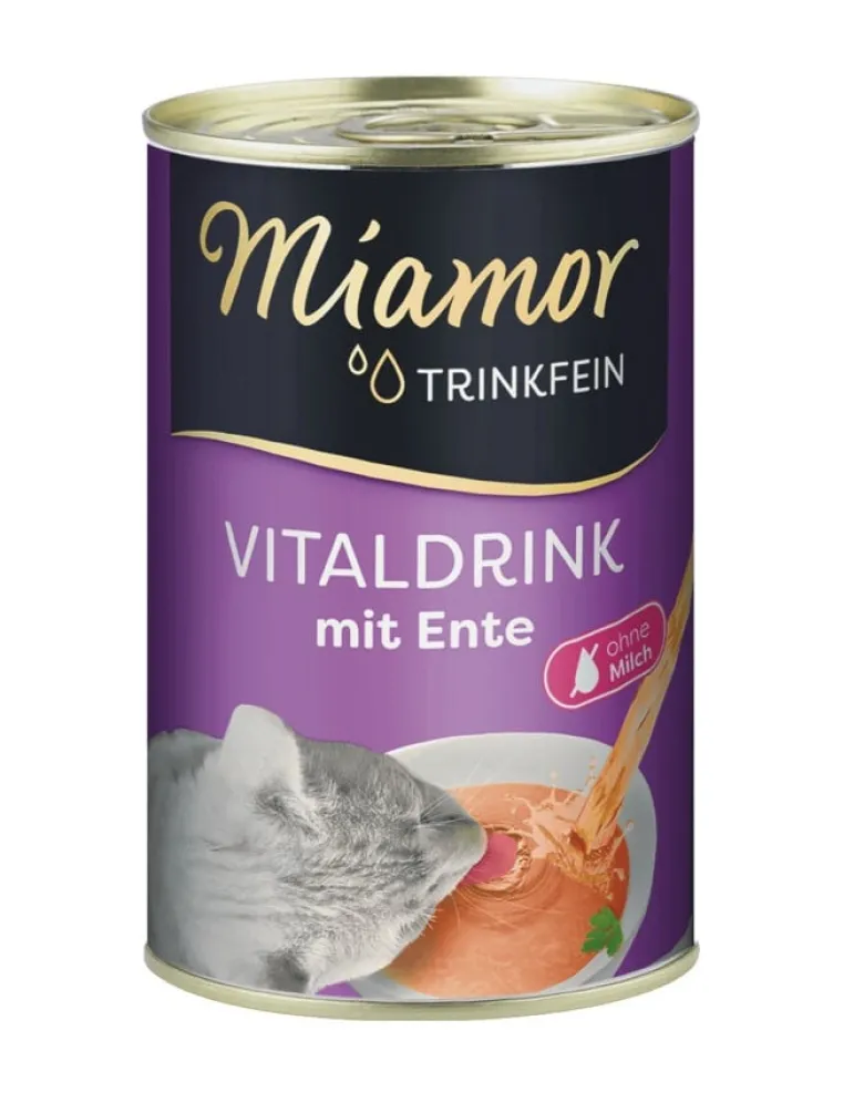 MIAMOR Trinkfein Zuppa d'anatra per gatti135 g