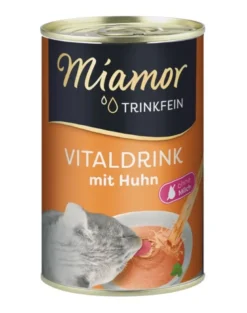 MIAMOR Trinkfein Zuppa di pollo per gatti 135 g