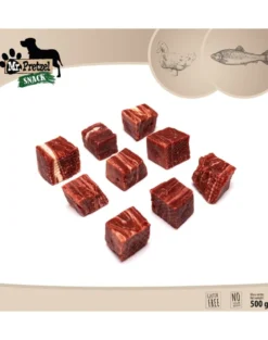 MR. PRETZEL Cubetti di anatra e pesce 500 g snack per cani