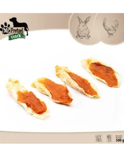 MR. PRETZEL Orecchie di coniglio con pollo 500g snack per cani
