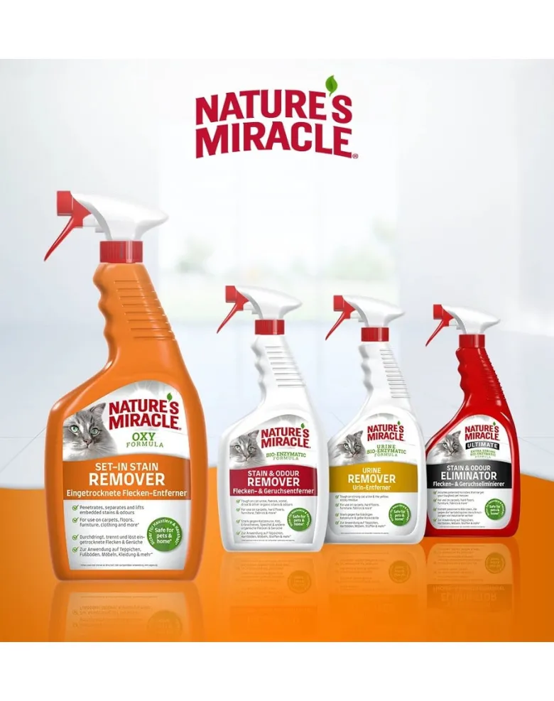 NATURE'S MIRACLE SET-IN OXY Stain&Odour Remover Cat 709 ml