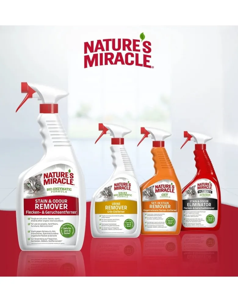 NATURE'S MIRACLE Stain&Odour Remover Cat melon 946 ml