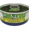 N&D Cat prime boar & apple 80g