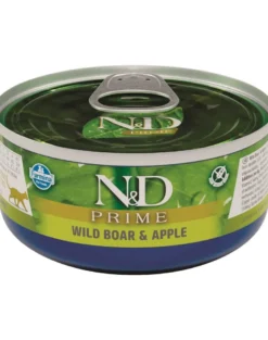 N&D Cat prime boar & apple 80g
