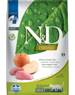 N&D Grain Free Boar & Apple Adult Cat 5 kg