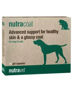 NUTRAVET Nutracoat 45 capsule per la salute della pelle e del pelo di cani e gatti