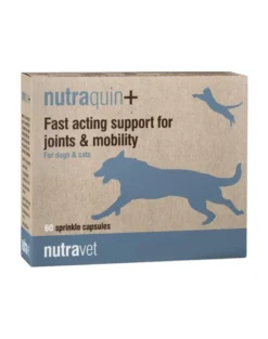 NUTRAVET Nutraquin+ 60 capsule per le articolazioni di cani e gatti