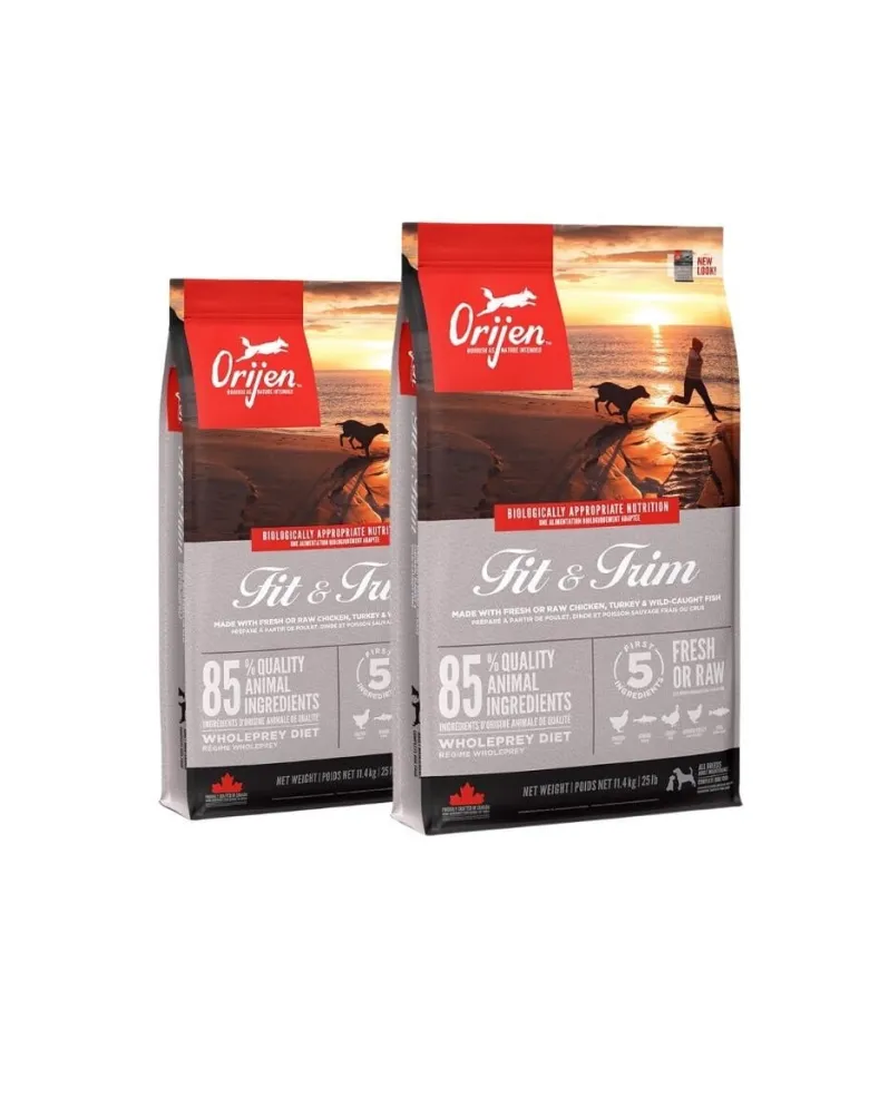 ORIJEN Fit & Trim Dog 22,8kg (2 x 11,4kg)