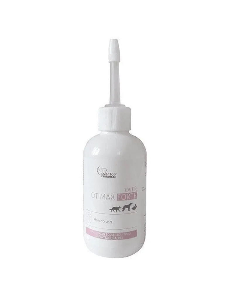 OVER ZOO Otimax Forte Liquido per la pulizia delle orecchie 90 ml
