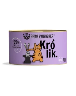 PAKA ZWIERZAKA Cibo umido Coniglio per gatti 200 g