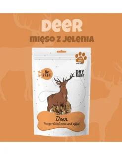 PAKA ZWIERZAKA PEPE Freeze-dried carne liofilizzata di cervo 60g