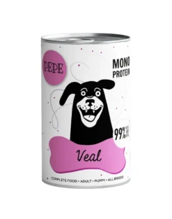 PAKA ZWIERZAKA PEPE Vitello 99% 800 g cibo monoproteico