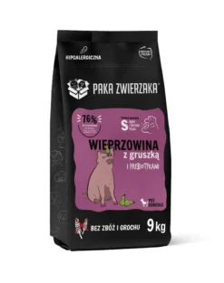 PAKA ZWIERZAKA Seventh Heaven Alimento secco Maiale con pere S 9 kg